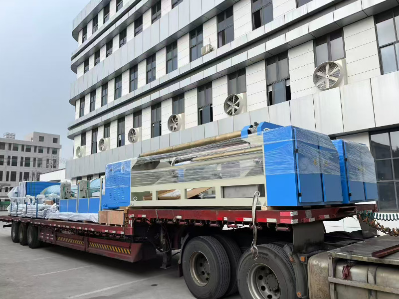 Successful Delivery: Two Sectional Warping Machines Reach Customer in Zhejiang