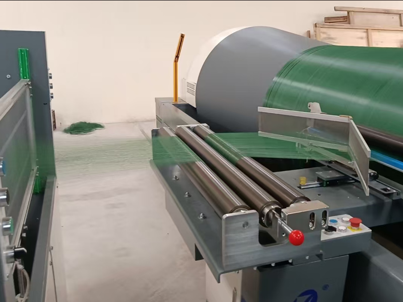 Precision in Morocco: Our Sectional Warping Machine for Insect Screen