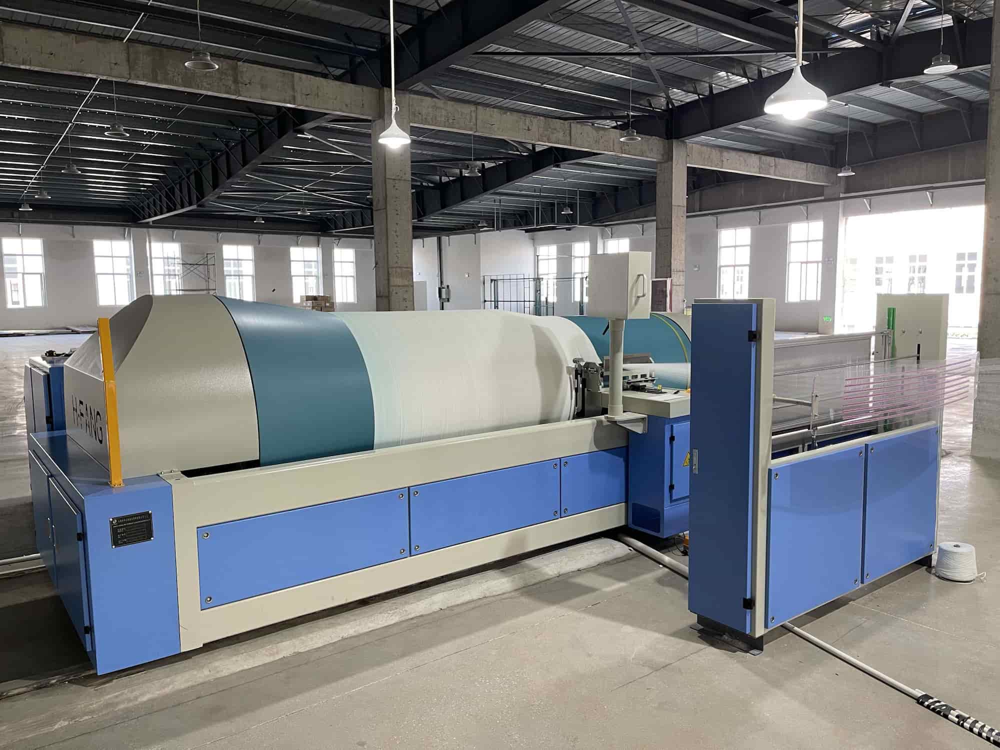 sectional warping machine