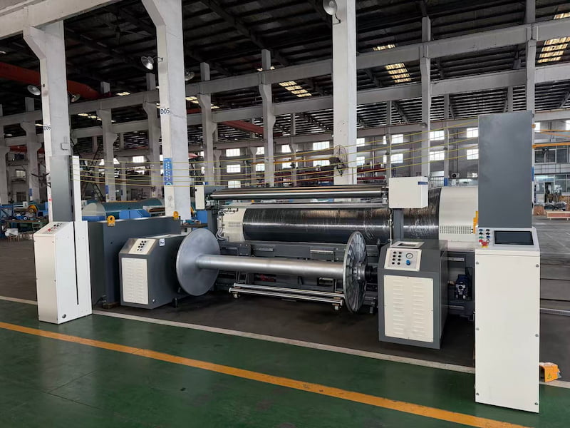 Sectional warping machine