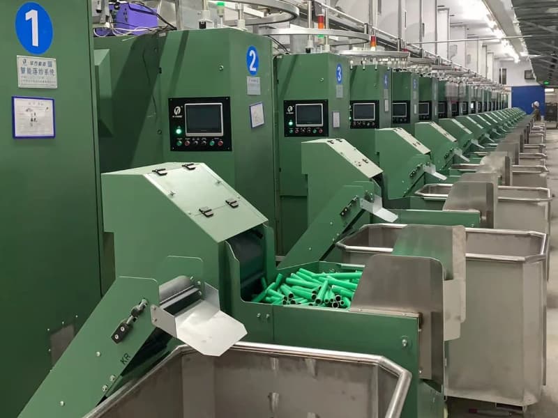 Auto Doffing System – On-site Installation Completed