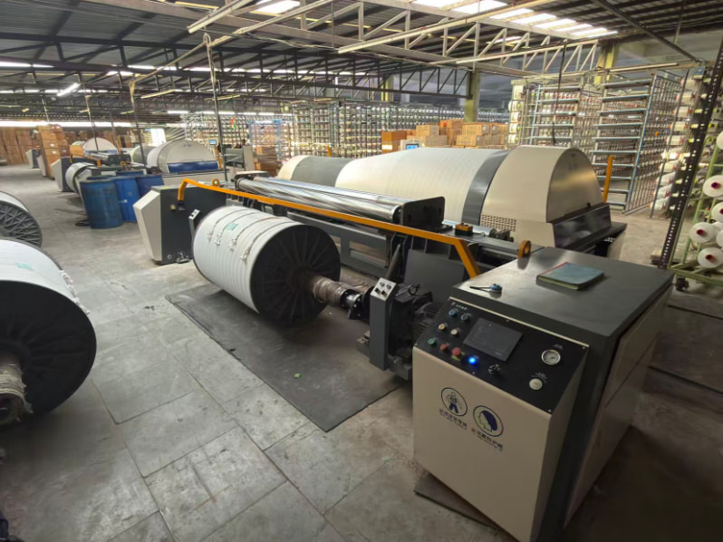 On-Site in India: Our Warping Machines Excel at Customer’s Factory