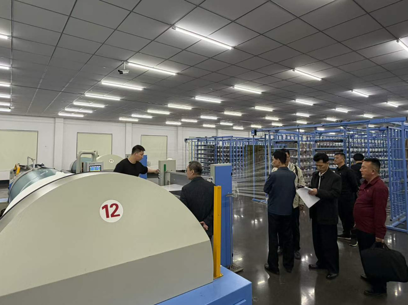 DPRK Delegation Visits Our Warping Machine Customer and Reaches Cooperation